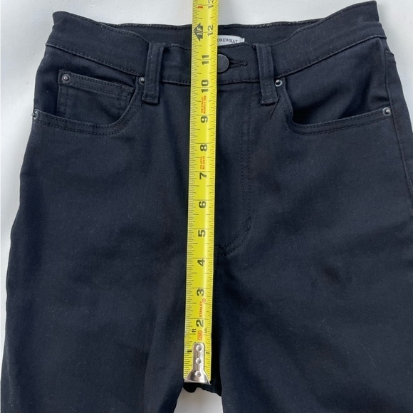 WEWOREWHAT Women's Black High Rise Skinny Jeans with Front Bottom Zipper Size 25 - Picture 11 of 11